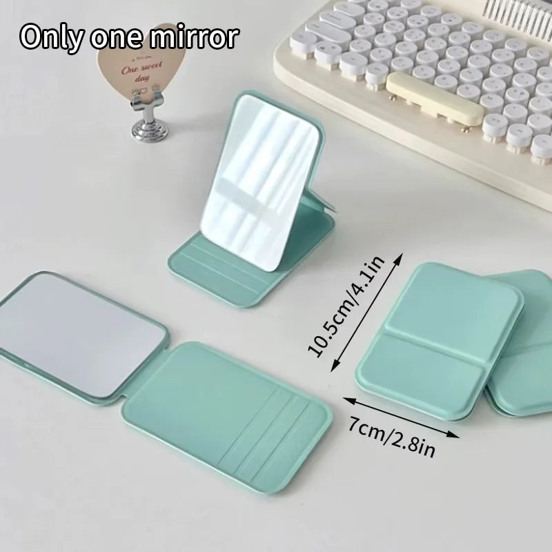 Compact Folding Makeup Mirror for Women – High-Definition, Travel-Friendly Vanity Accessory