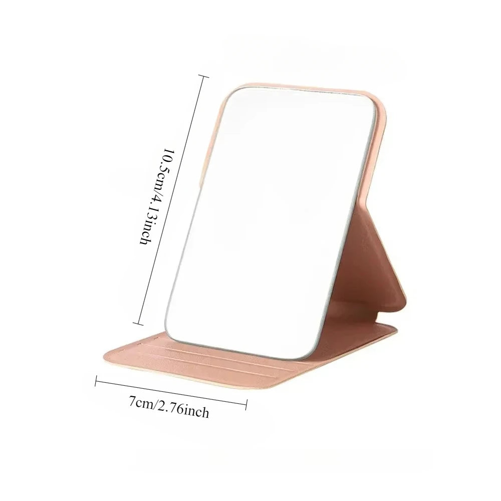 Compact Folding Makeup Mirror for Women – High-Definition, Travel-Friendly Vanity Accessory