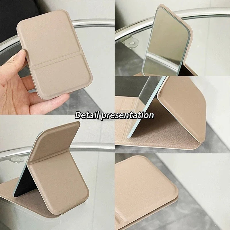 Compact Folding Makeup Mirror for Women – High-Definition, Travel-Friendly Vanity Accessory