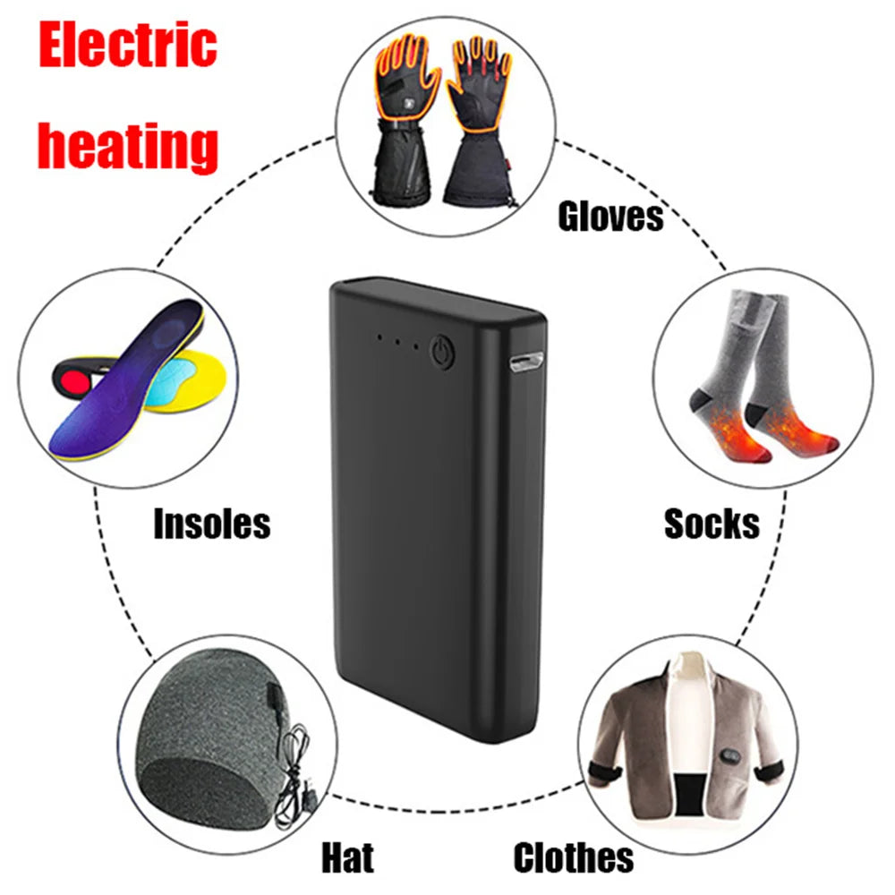 Winter equipment special power bank electric heating socks shoes gloves clothing accessories battery including only batteries