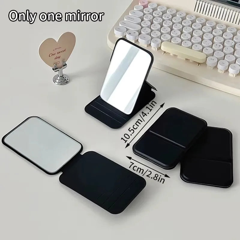 Compact Folding Makeup Mirror for Women – High-Definition, Travel-Friendly Vanity Accessory