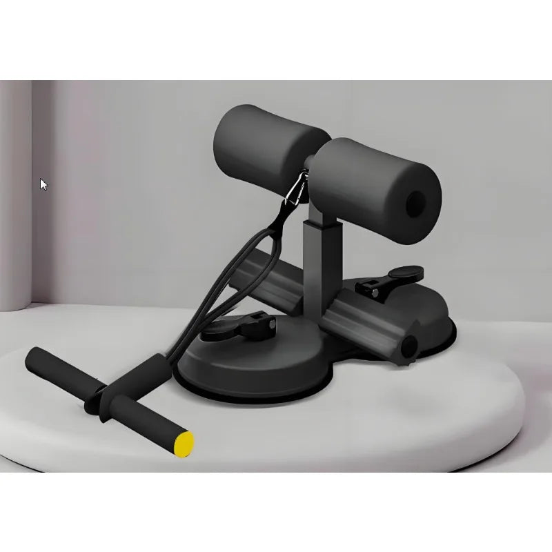 Home Sit-Up Assistant with Suction Cup – Core Strength Trainer for Abs, Curls & Fitness Workouts