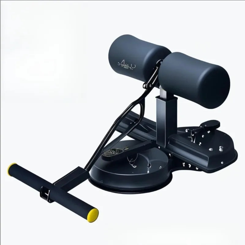Home Sit-Up Assistant with Suction Cup – Core Strength Trainer for Abs, Curls & Fitness Workouts